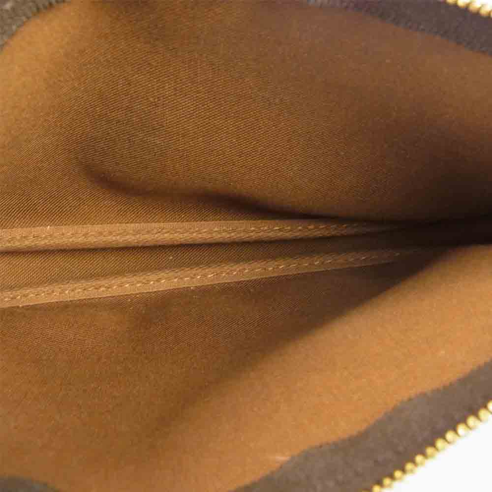 LOUIS VUITTON ルイ・ヴィトン M40712  モノグラム ミニポシェット アクセソワール ブラウン系【中古】