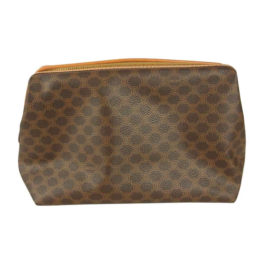 CELINE セリーヌ マカダム ポーチ ブラウン系【中古】