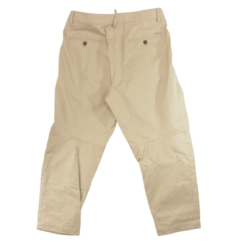 DSQUARED2 ディースクエアード S41794 FIGHT FIT ファイト フィット パンツ ベージュ系 48【中古】