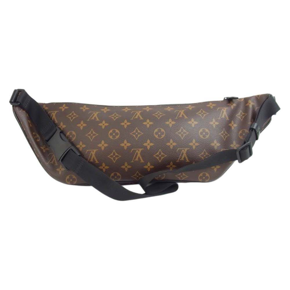 LOUIS VUITTON ルイ・ヴィトン M45337 モノグラム マカサー クリストファー バムバッグ ショルダー ボディバッグ ブラウン系【美品】【中古】