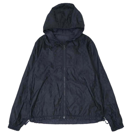 LOUIS VUITTON ルイ・ヴィトン 国内正規品 モノグラム リバーシブル ウインドブレーカー ブルゾン ダークネイビー系 52【美品】【中古】
