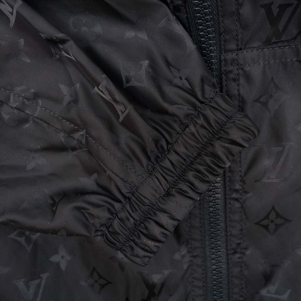 LOUIS VUITTON ルイ・ヴィトン 国内正規品 モノグラム リバーシブル ウインドブレーカー ブルゾン ダークネイビー系 52【美品】【中古】