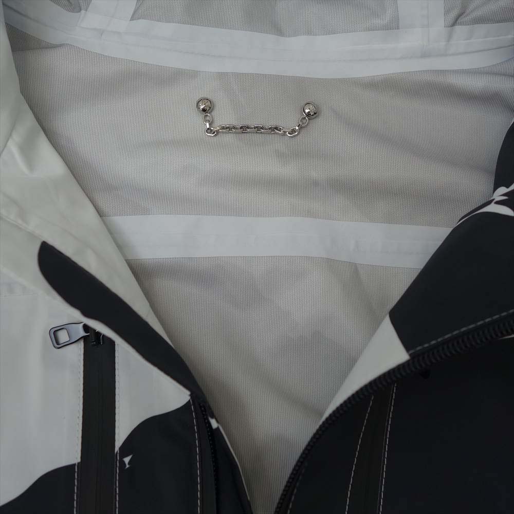 LOUIS VUITTON ルイ・ヴィトン 1A98AR 国内正規品 ボンデッド グラフィック シェル ジャケット ホワイト系 ブラック系 52【美品】【中古】
