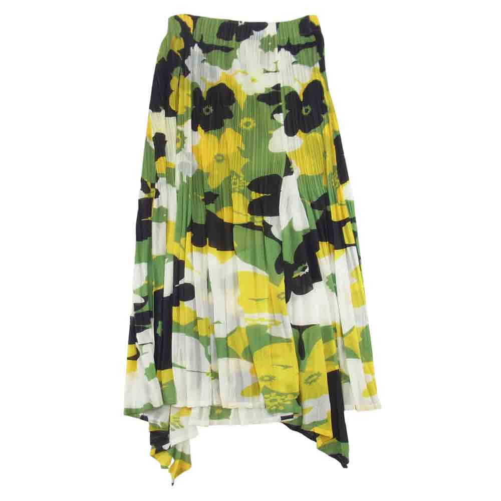 ISSEY MIYAKE イッセイミヤケ IM42-FG210 WHITE LABEL ホワイトレーベル プリーツ加工 総柄 スカート マルチカラー系 3【中古】