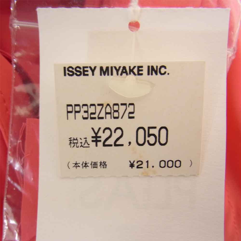 PLEATS PLEASE プリーツプリーズ イッセイミヤケ PP32-ZA872 コットン ポリエステル ステンカラー コート ピンク系 3【美品】【中古】