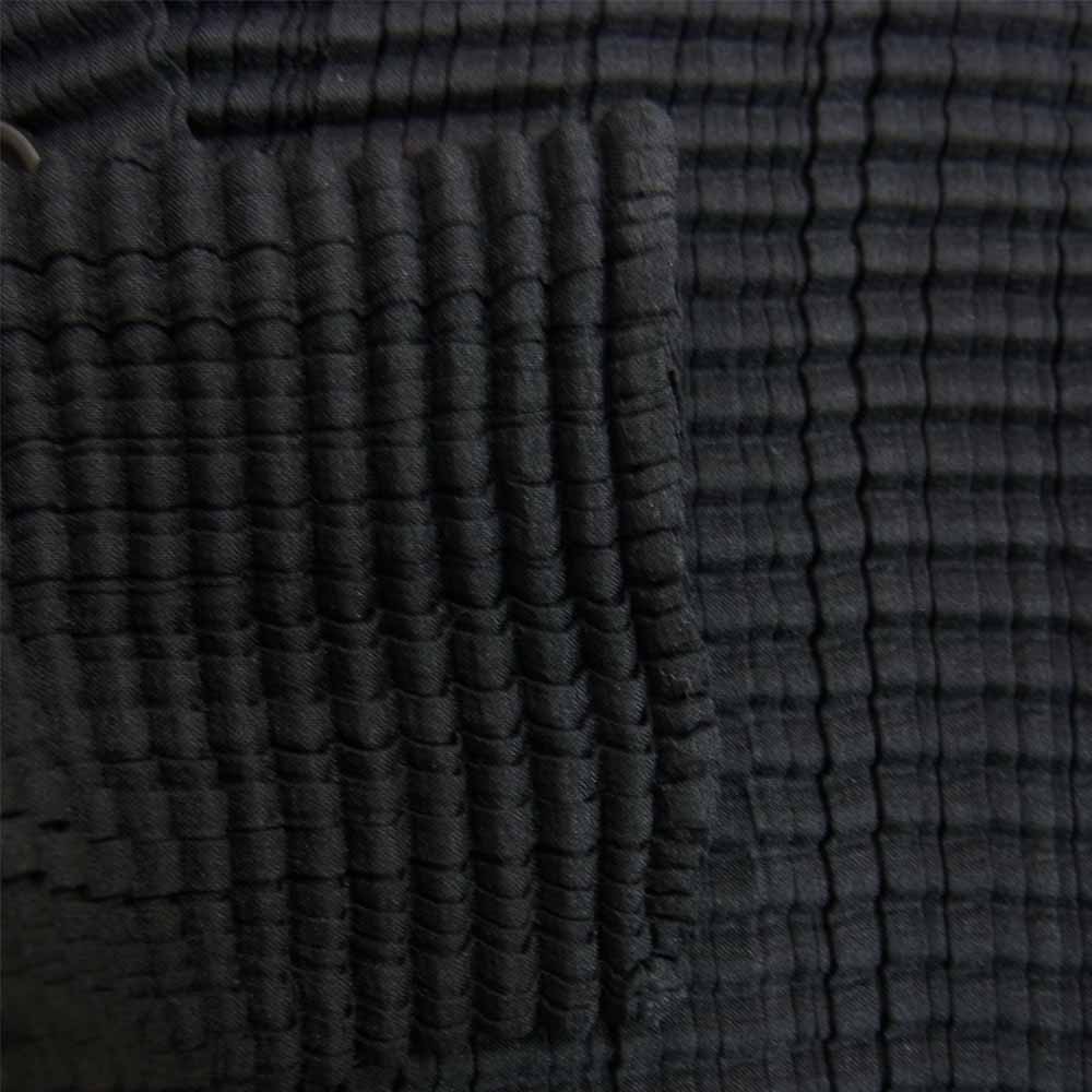 ISSEY MIYAKE イッセイミヤケ IM04FT507 プリーツ加工 カーディガン ブラック系 2【中古】