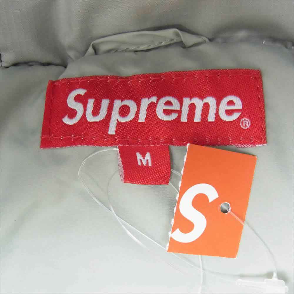 Supreme シュプリーム 21AW Warp Hooded Puffy Jacket ワープ フーディー パフィー ジャケット カーキ系 M【新古品】【未使用】【中古】