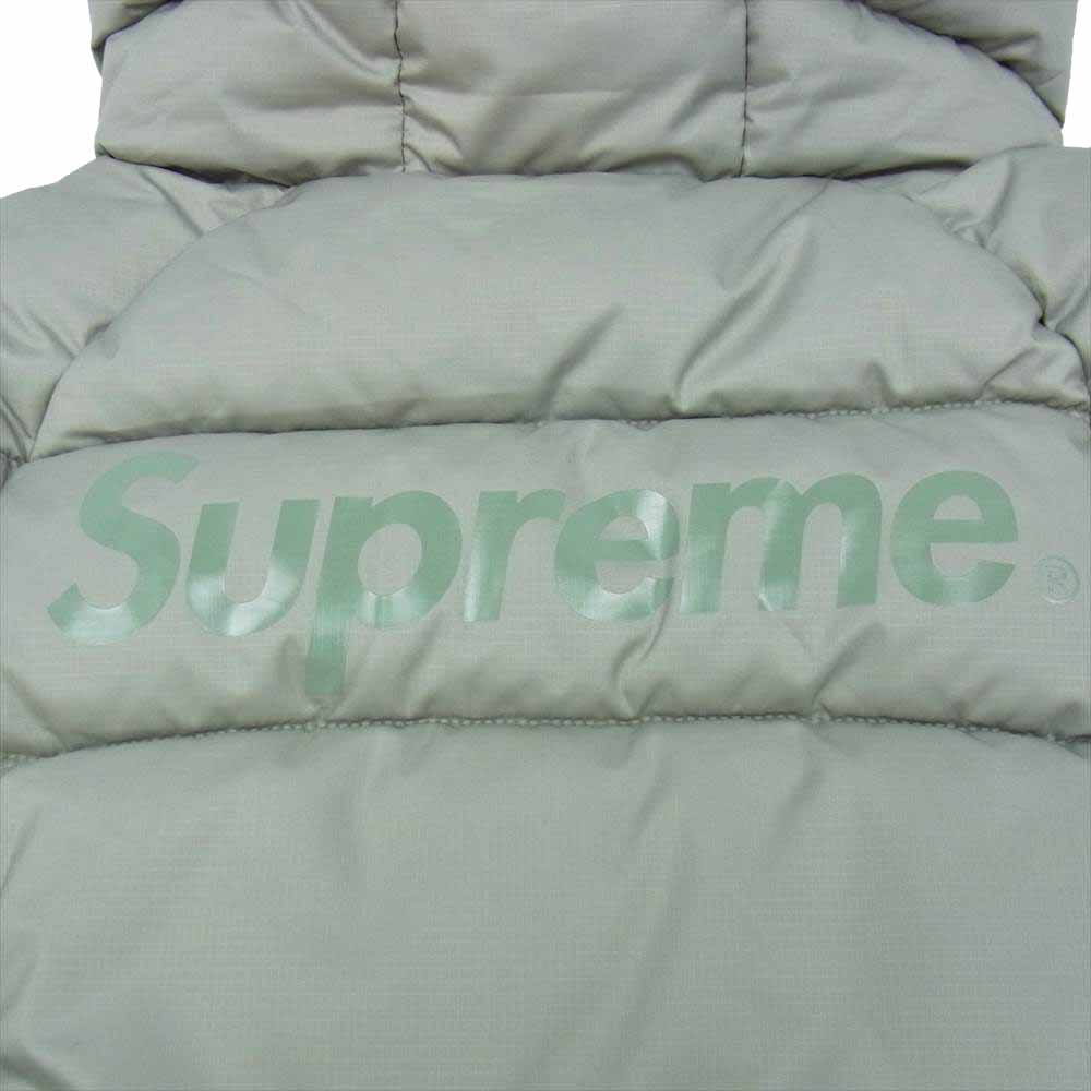 Supreme シュプリーム 21AW Warp Hooded Puffy Jacket ワープ フーディー パフィー ジャケット カーキ系 M【新古品】【未使用】【中古】