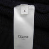 CELINE セリーヌ 21SS 2A04L714M 国内正規品 マウスロゴ 刺繍 ルーズ クルーネック セーター ニット ブラック系 S【中古】