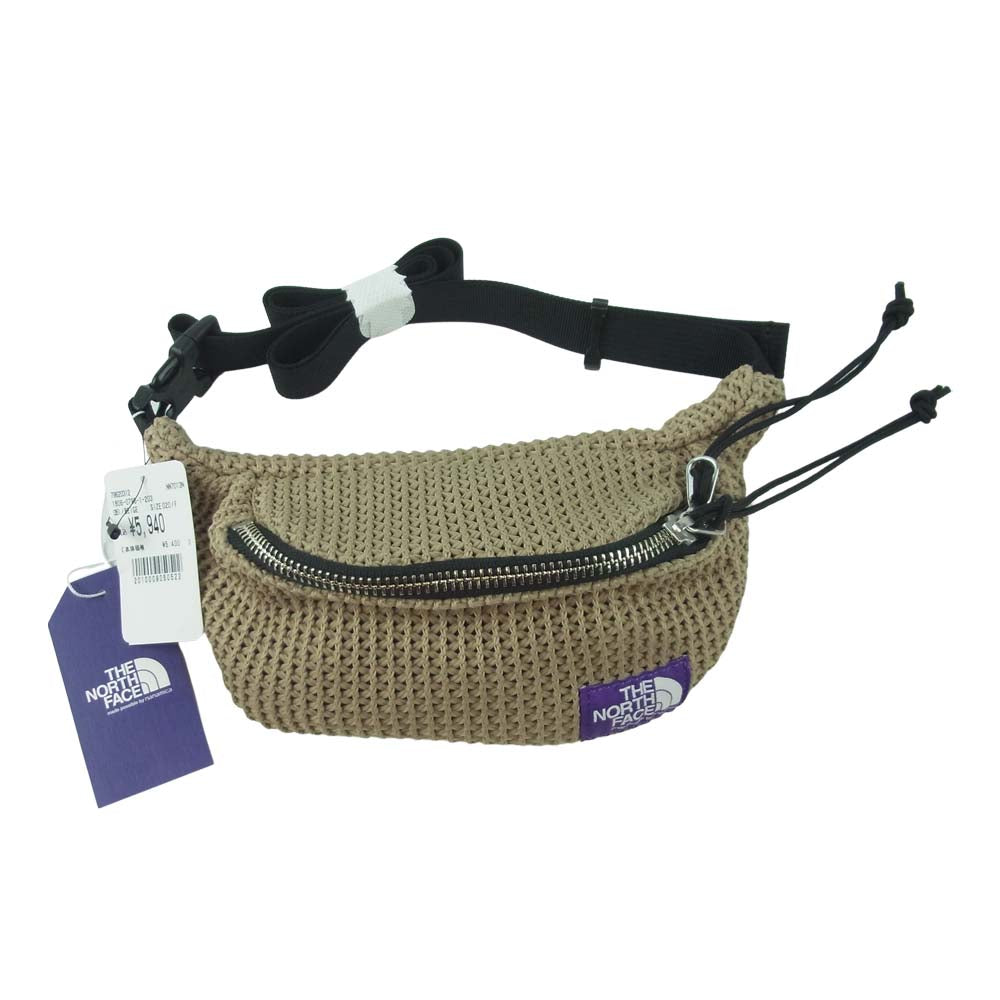THE NORTH FACE ノースフェイス NN7013N Mesh Waist Bag メッシュ ウエスト バッグ ベージュ系【新古品】【未使用】【中古】