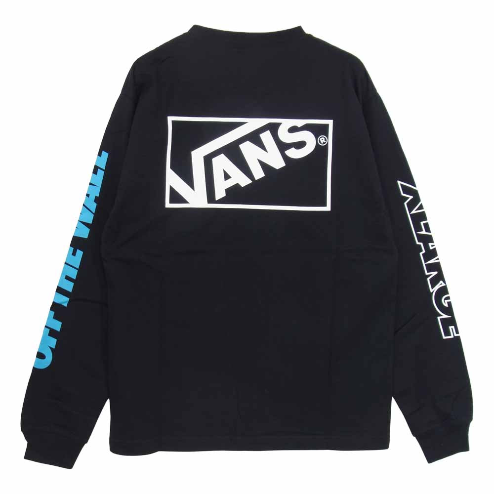 VANS バンズ × XLARGE L/S POCKET ロングスリーブ ポケット Tシャツ ブラック系 M【新古品】【未使用】【中古】