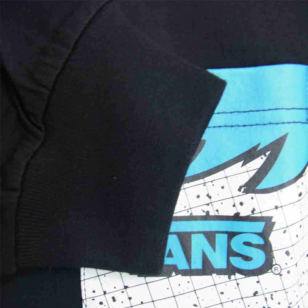 VANS バンズ × XLARGE L/S POCKET ロングスリーブ ポケット Tシャツ ブラック系 M【新古品】【未使用】【中古】
