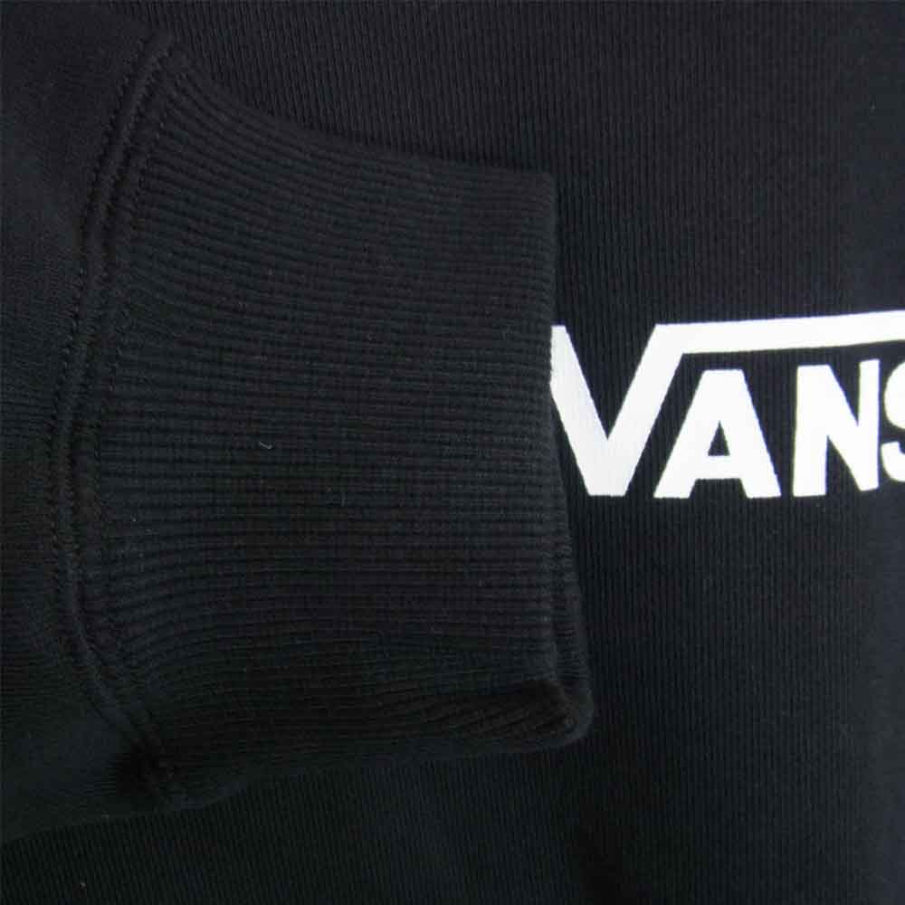 VANS バンズ × XLARGE PULLOVER HOODED SWEAT エクストララージ プルオーバー スウェット パーカー ブラック系 M【新古品】【未使用】【中古】