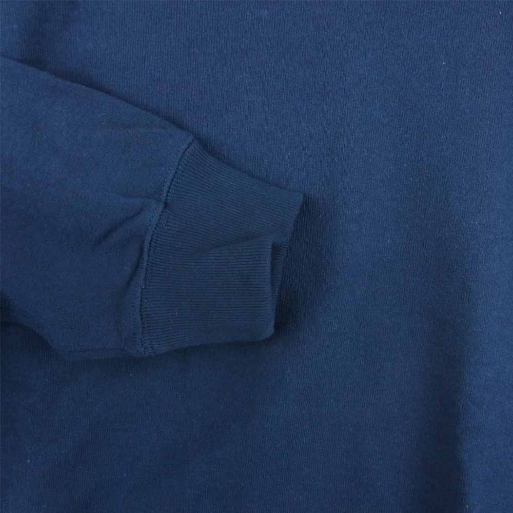 バンブーシュート 2101026 DETACHABLE SLEEVE CREW NECK SWEAT SHIRT デタッチャブル スリーブ クルーネック スウェット ネイビー系 M【新古品】【未使用】【中古】