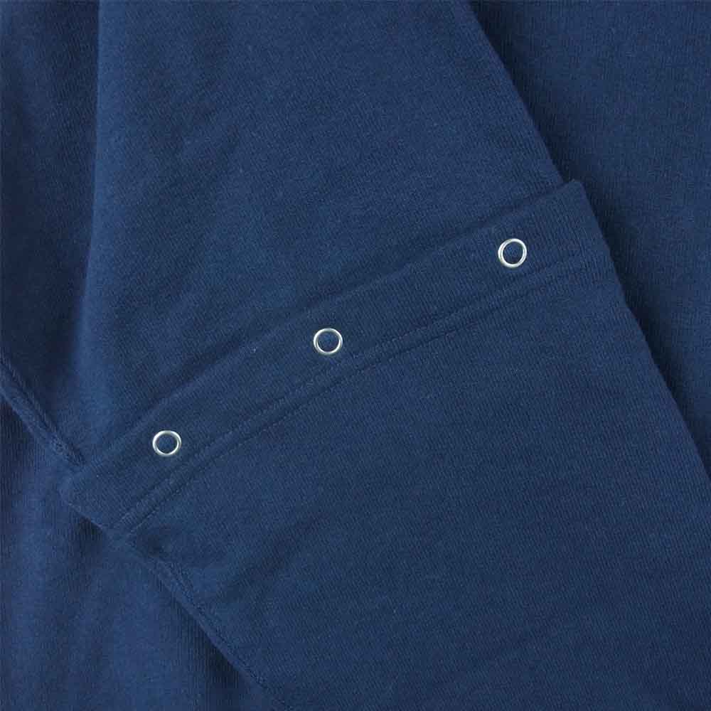 バンブーシュート 2101026 DETACHABLE SLEEVE CREW NECK SWEAT SHIRT デタッチャブル スリーブ クルーネック スウェット ネイビー系 M【新古品】【未使用】【中古】