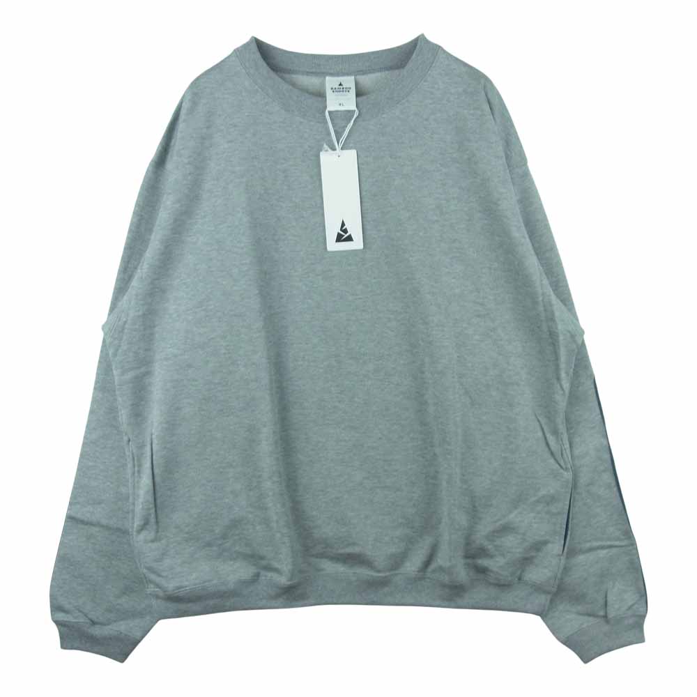 バンブーシュート 2101025 ACTIVE CREWNECK SWEAT SHIRT アクティブ クルーネック スウェット グレー系 XL【新古品】【未使用】【中古】