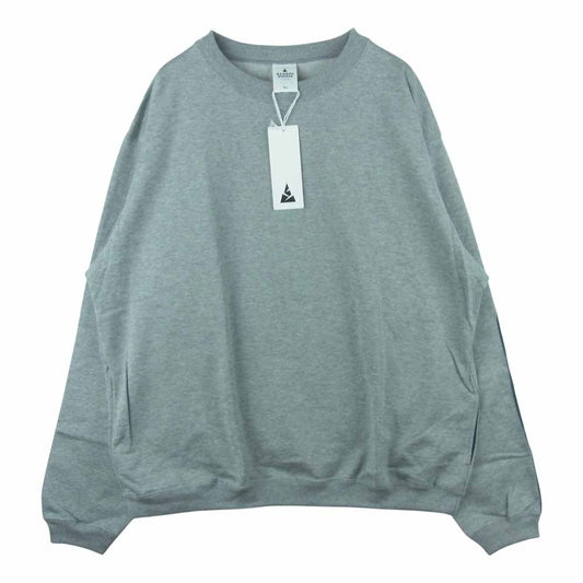 バンブーシュート 2101025 ACTIVE CREWNECK SWEAT SHIRT アクティブ クルーネック スウェット グレー系 XL【新古品】【未使用】【中古】