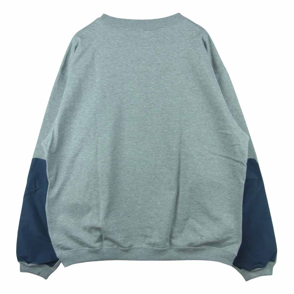 バンブーシュート 2101025 ACTIVE CREWNECK SWEAT SHIRT アクティブ クルーネック スウェット グレー系 XL【新古品】【未使用】【中古】
