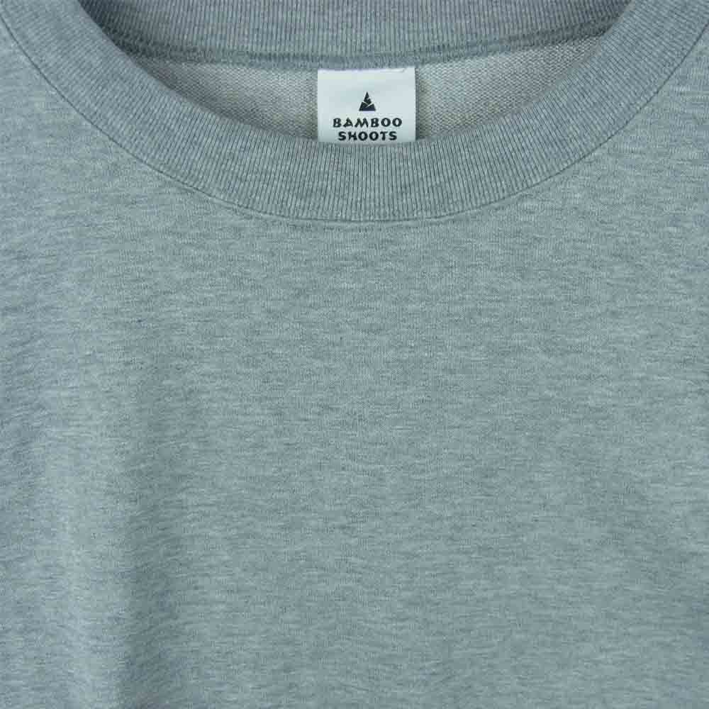 バンブーシュート 2101025 ACTIVE CREWNECK SWEAT SHIRT アクティブ クルーネック スウェット グレー系 XL【新古品】【未使用】【中古】