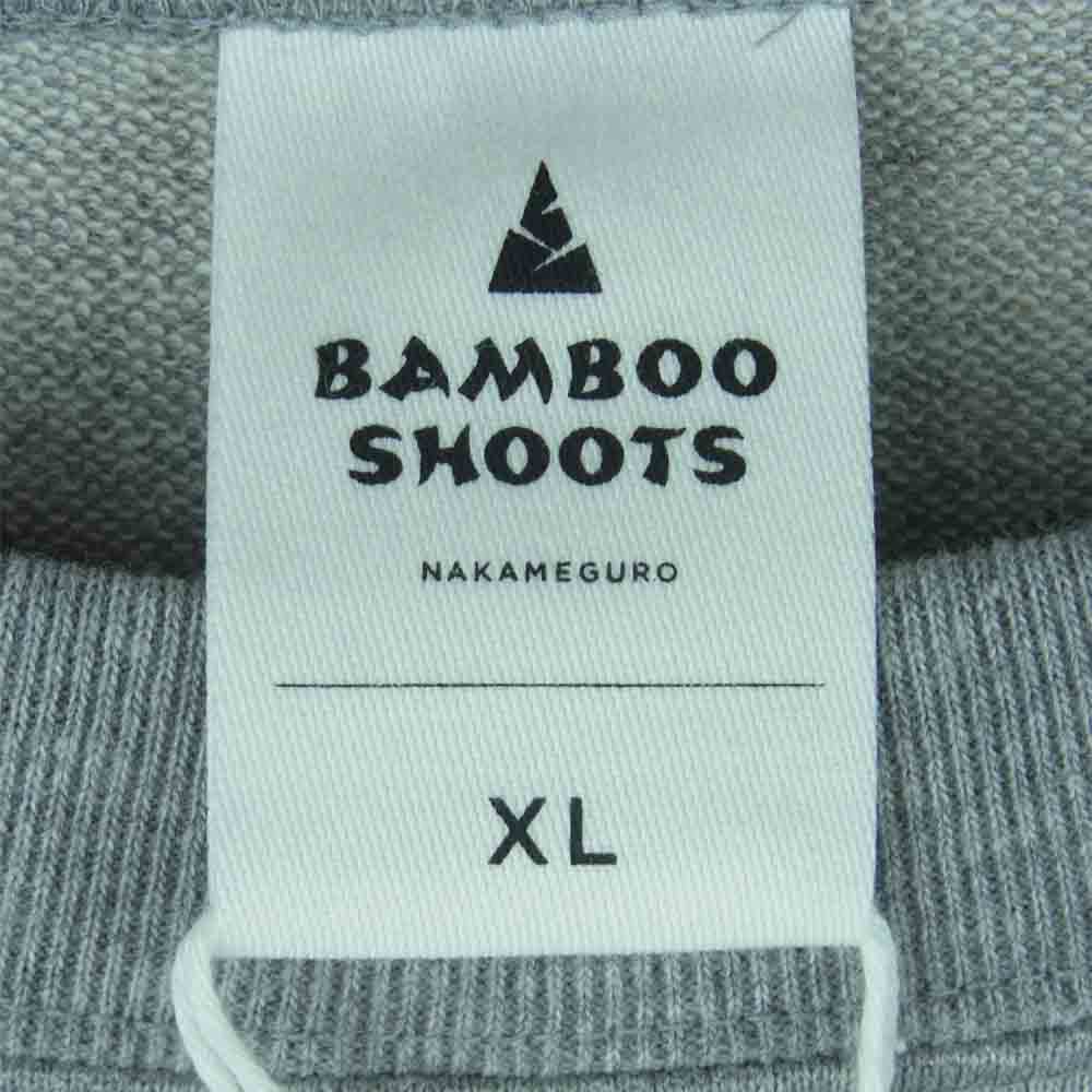 バンブーシュート 2101025 ACTIVE CREWNECK SWEAT SHIRT アクティブ クルーネック スウェット グレー系 XL【新古品】【未使用】【中古】