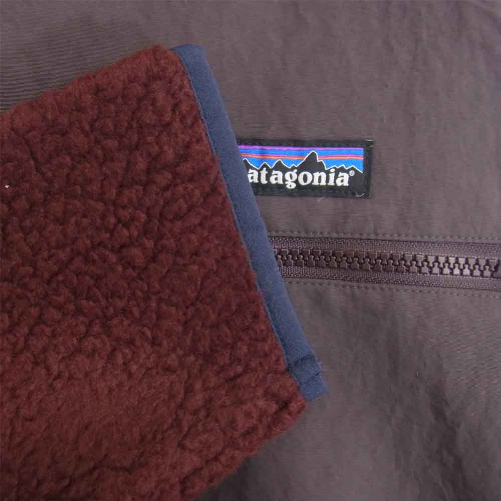 patagonia パタゴニア 21AW 22790 21年製 Retro Pile P/O Dark Ruby レトロ パイル プルオーバー フリース ジャケット エンジ系 M【新古品】【未使用】【中古】