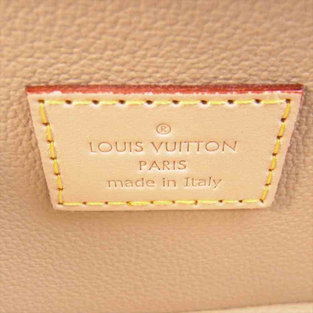 LOUIS VUITTON ルイ・ヴィトン M44495 モノグラム ニース ミニ バニティバッグ ポーチ ブラウン系【極上美品】【中古】