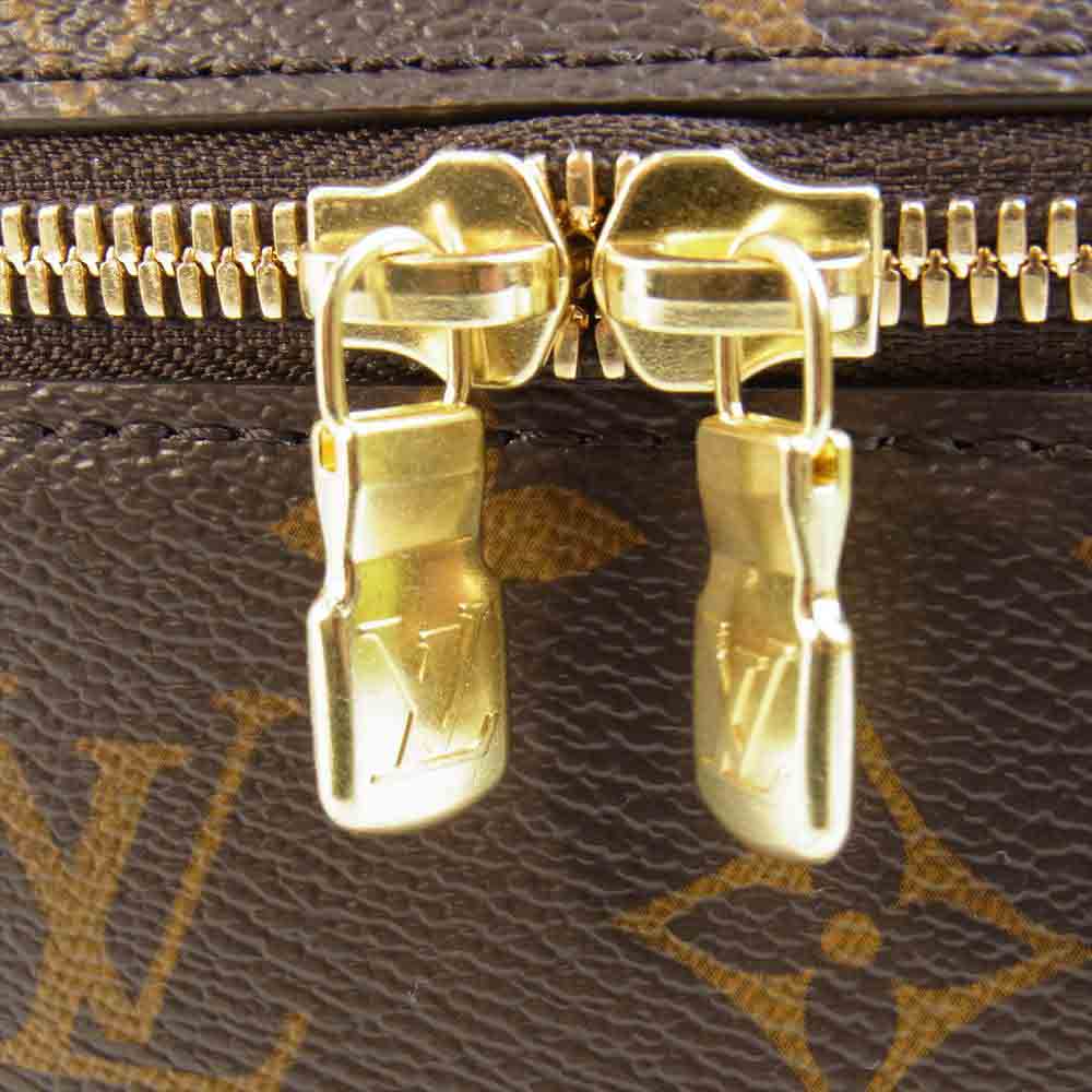 LOUIS VUITTON ルイ・ヴィトン M44495 モノグラム ニース ミニ バニティバッグ ポーチ ブラウン系【極上美品】【中古】