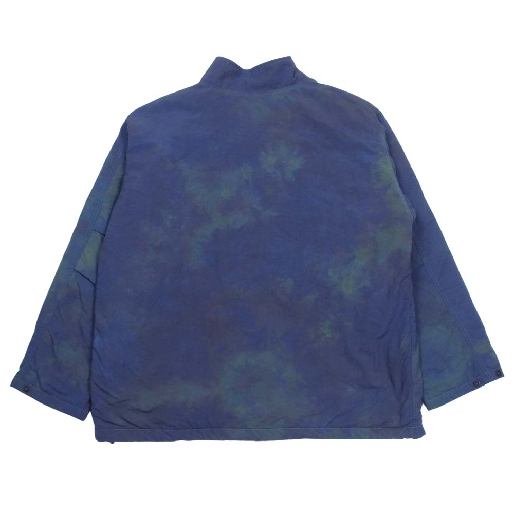 Needles ニードルス 21AW J0174 C.P.Jacket Nylon Tussore Uneven Dye ナイロンタッサー ミリタリー ジャケット ネイビー系 XS【美品】【中古】