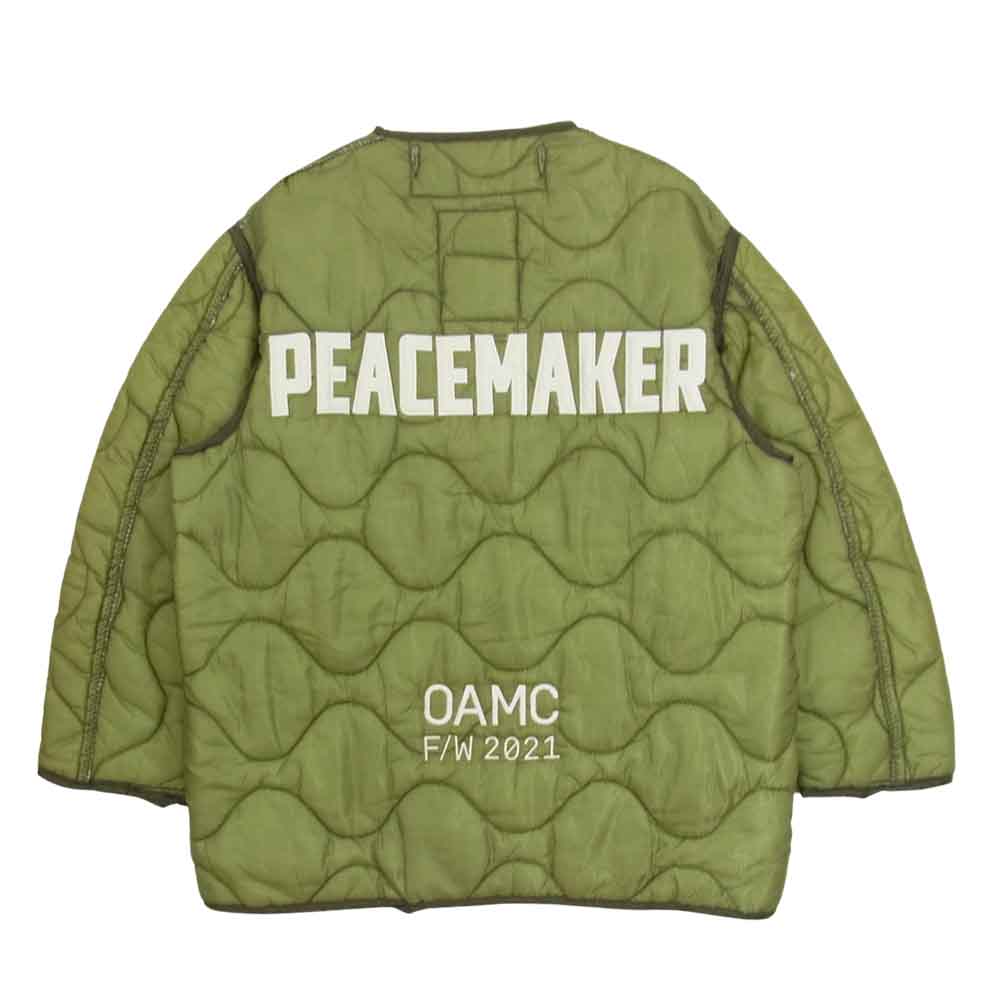 オーエーエムシー 21AW Edition PEACEMAKER ピースメーカー M-65 ライナー ジャケット カーキ系 S【極上美品】【中古】