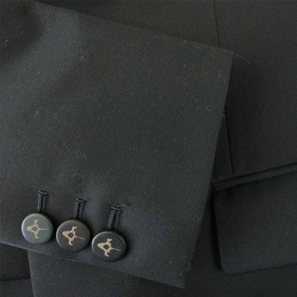 BACKBONE バックボーン 11AW BB11FW-J31 BB11FW-J31 BB11FW-P31 1B ウール テーラードジャケット スラックス パンツ セットアップ ブラック系 M【中古】