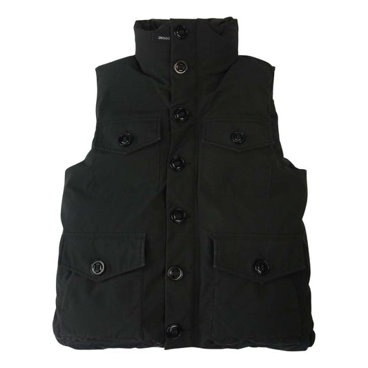 CANADA GOOSE カナダグース 3434JM 国内正規品 MONTREAL VEST モントリオール ダウン ベスト ブラック系 M【中古】