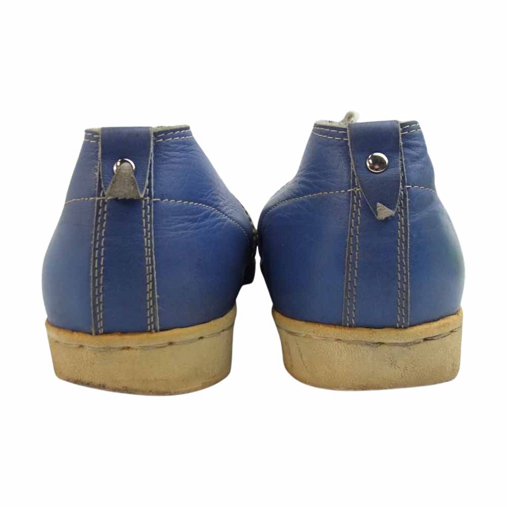 WAREHOUSE ウエアハウス ライン スニーカー ブルー系 9【中古】