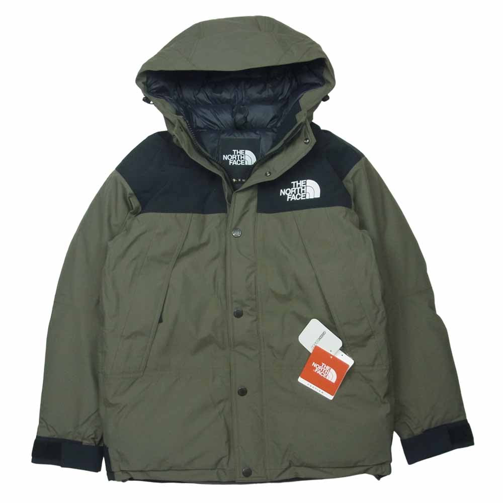 THE NORTH FACE ノースフェイス ND91930 MOUNTAIN DOWN JACKET マウンテン ダウン ジャケット ゴアテックス ニュートープ S【新古品】【未使用】【中古】