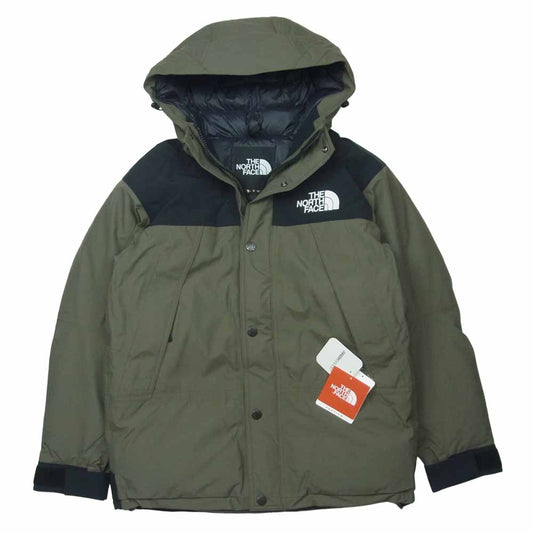 THE NORTH FACE ノースフェイス ND91930 MOUNTAIN DOWN JACKET マウンテン ダウン ジャケット ゴアテックス ニュートープ S【新古品】【未使用】【中古】