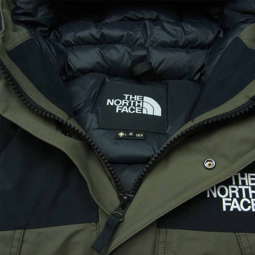 THE NORTH FACE ノースフェイス ND91930 MOUNTAIN DOWN JACKET マウンテン ダウン ジャケット ゴアテックス ニュートープ S【新古品】【未使用】【中古】
