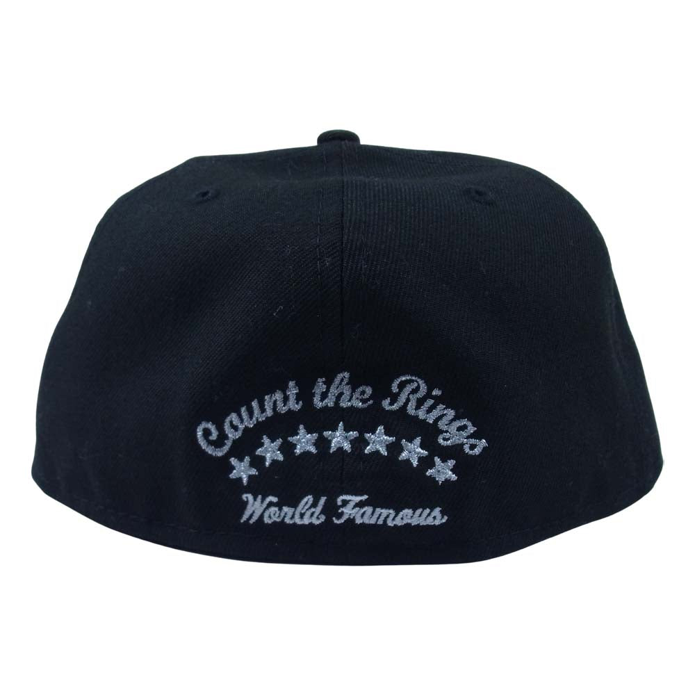 Supreme シュプリーム 21AW Undisputed Box Logo New Era アンディスピューティド ボックス ロゴ ニューエラ キャップ ブラック系 7 3/8(58.7cm)【美品】【中古】