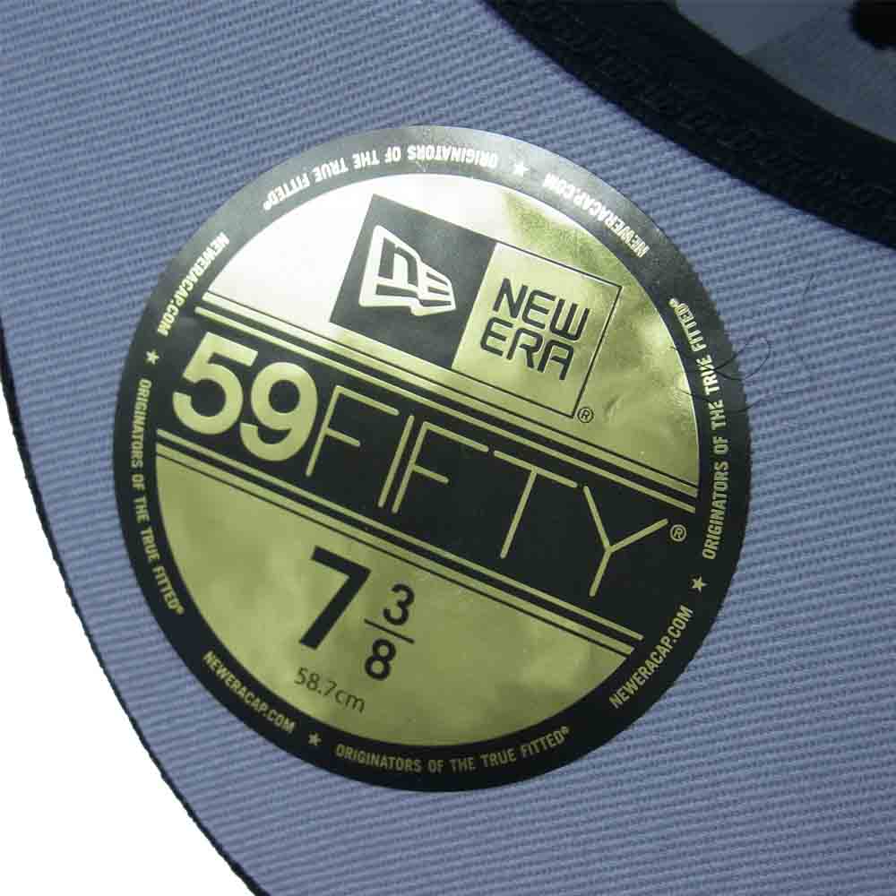 Supreme シュプリーム 21AW Undisputed Box Logo New Era アンディスピューティド ボックス ロゴ ニューエラ キャップ ブラック系 7 3/8(58.7cm)【美品】【中古】