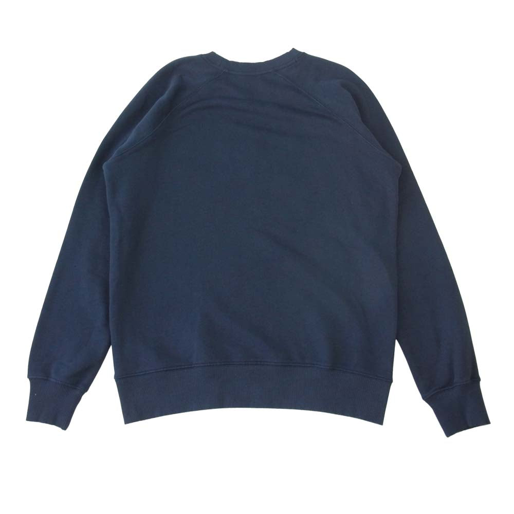 ロンドルフ PLAY A ラウンドネック プルオーバー スウェット ネイビー系 M【中古】