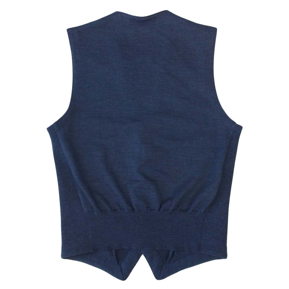 グランサッソ ニット ベスト ネイビー ネイビー系 44【中古】