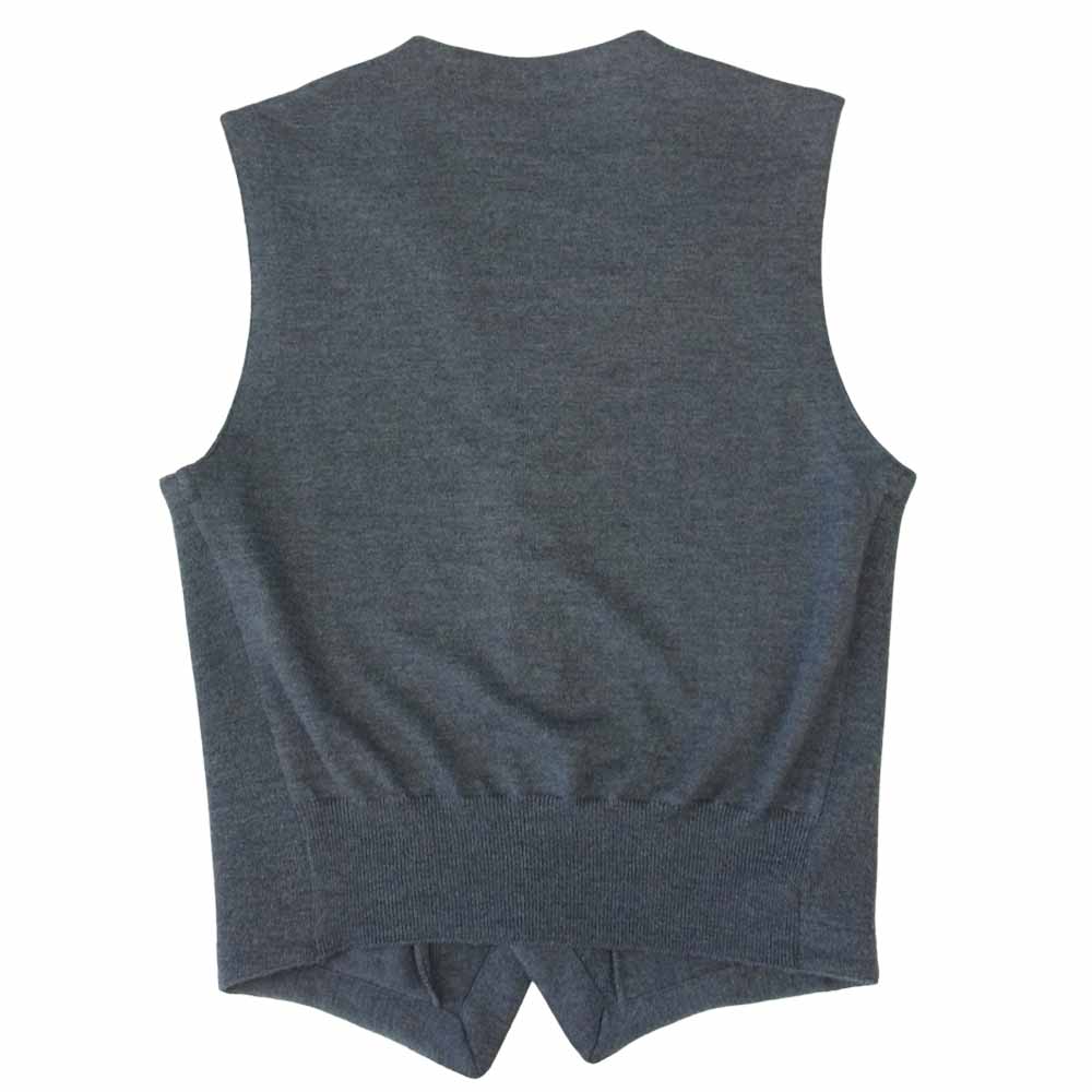 グランサッソ ニット ベスト グレー グレー系 44【中古】