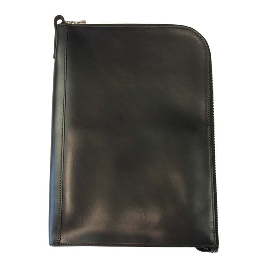 WILDSWANS ワイルドスワンズ サドルプルアップ レザー ドキュメントケース  ブラック系【中古】