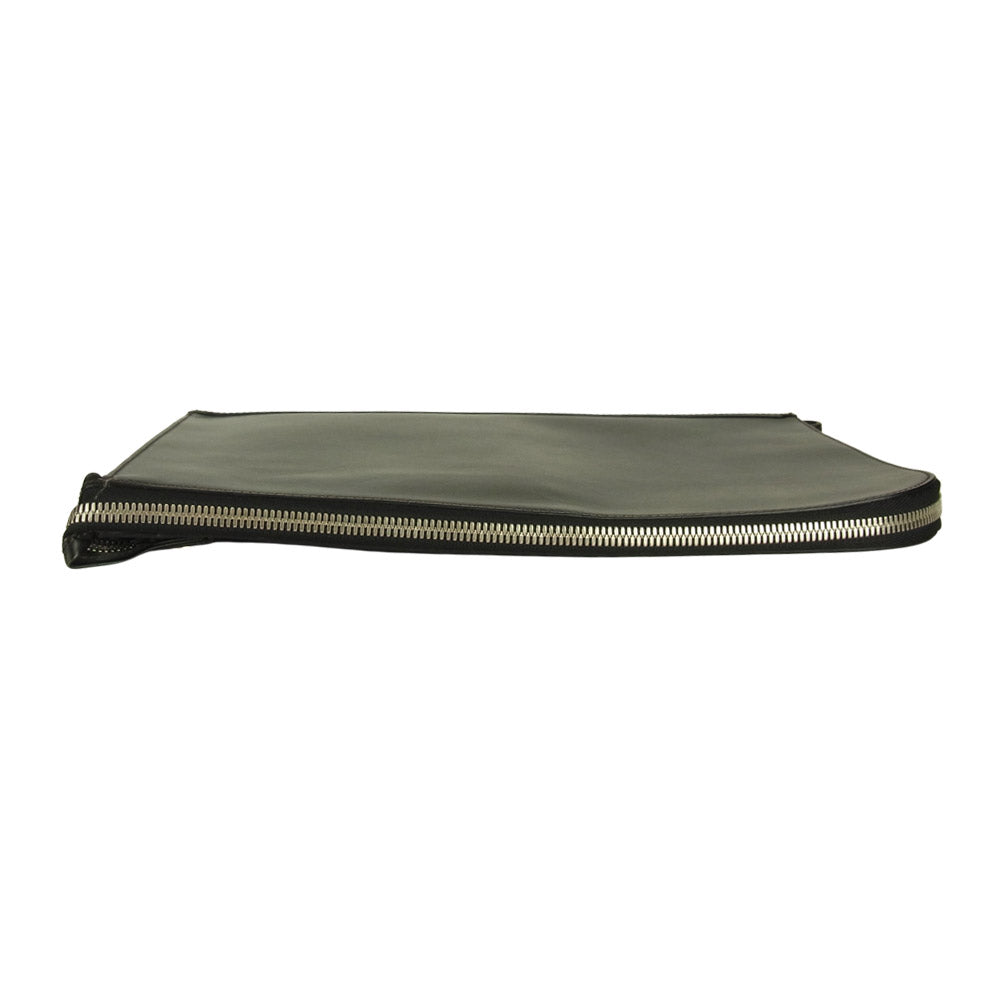 WILDSWANS ワイルドスワンズ サドルプルアップ レザー ドキュメントケース  ブラック系【中古】