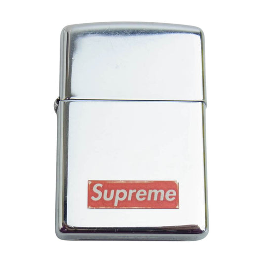 Supreme シュプリーム 08SS Box Logo Zippo ライター シルバー系【中古】