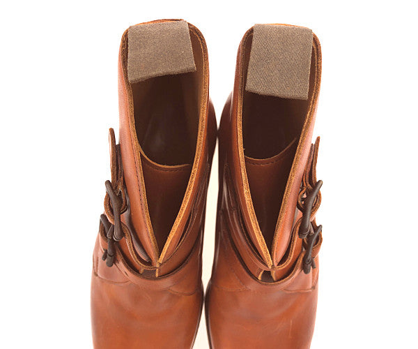 マンフィールド ダブル ストラップ ブーツ ブラウン系 6.5【中古】