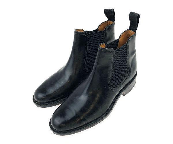 ローク CL1322B チェルシー サイドゴアブーツ ブラック系 6【中古】