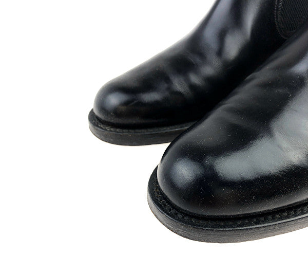 ローク CL1322B チェルシー サイドゴアブーツ ブラック系 6【中古】