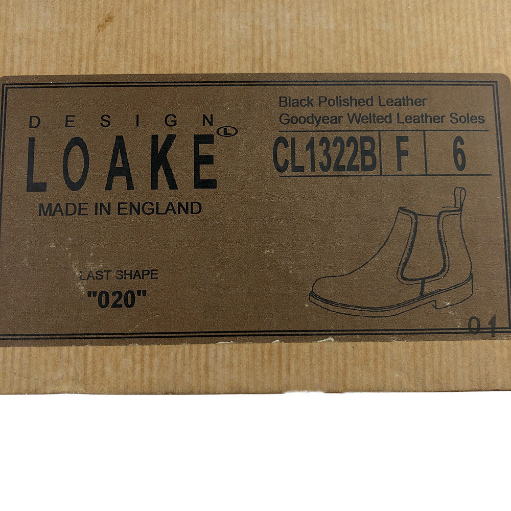 ローク CL1322B チェルシー サイドゴアブーツ ブラック系 6【中古】