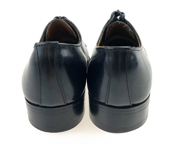 SANDERS サンダース S1572 Cap Oxford キャップ オックスフォード シューズ ブラック系 7【中古】