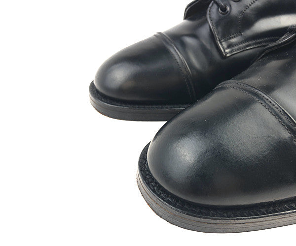 SANDERS サンダース S1572 Cap Oxford キャップ オックスフォード シューズ ブラック系 7【中古】