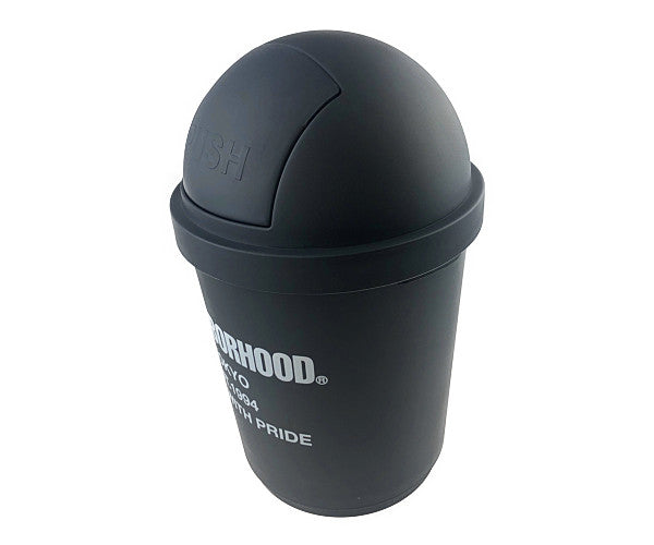 NEIGHBORHOOD ネイバーフッド 212MYNH-AC04 CI / P-TRASH CAN ゴミ箱 ダスト ボックス ブラック系【極上美品】【中古】